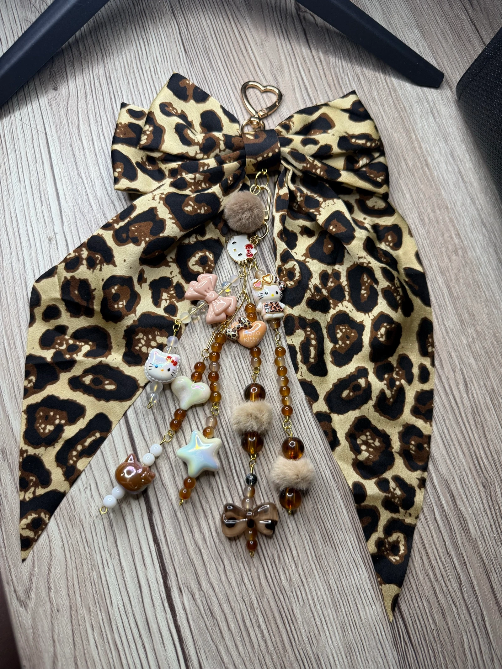 Bijou sac léopard feito à mão – photo 3